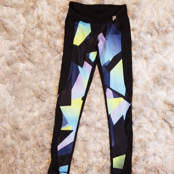 Women’s Fila Reflective Running Pants, Size Small - Picture 2 of 8